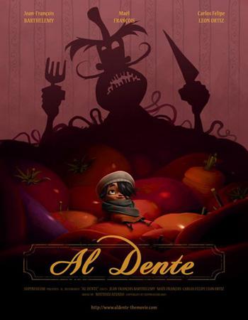 Короткометражный анимационный фильм Al Dente (1998) DVDRip