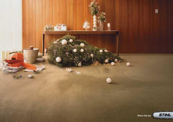 Рождественская реклама