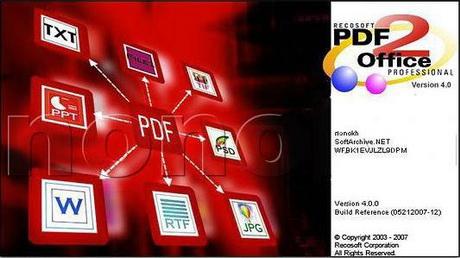 Portable Recosoft PDF2Office Professional v4.0