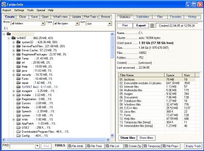 Portable FolderInfo v2.31
