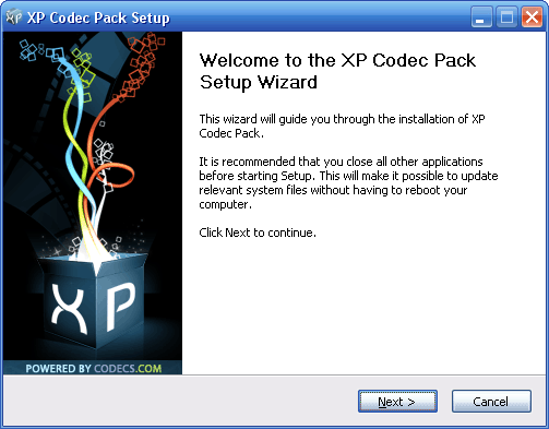 XP Codec Pack v2.4.6