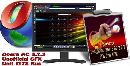 Opera AC v3.7.3 Unofficial SFX Unit 1778 Rus