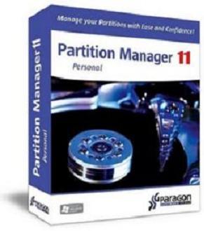 Paragon Partition Manager v11 SE Personal build 9887