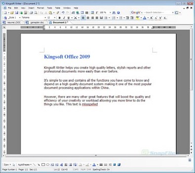 Kingsoft Office 2010 Pro v6.6.0.2462 Portable